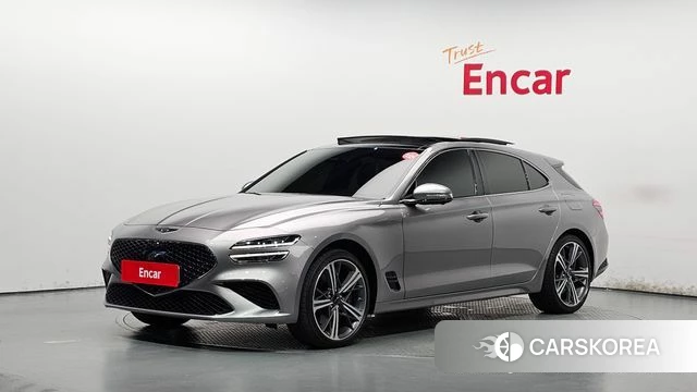 Genesis The New G70 Shooting Brake 2024 Серебристо-серый из Кореи