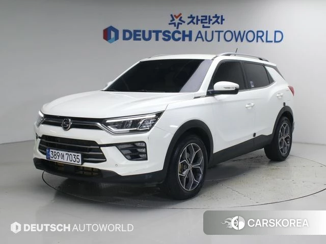 Ssangyong Beautiful Korando 2022 Белый из Кореи