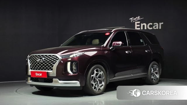 Hyundai Palisade 2021 Фиолетовый из Кореи