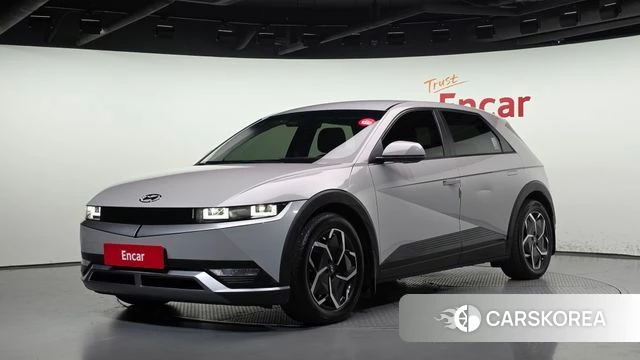 Hyundai Ionic 5 2021 Серебристо-серый из Кореи