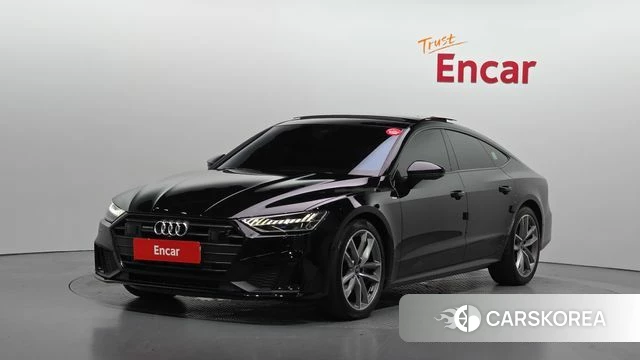 Audi A7 (4K) 2023 Черный из Кореи
