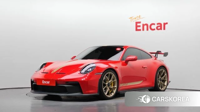 Porsche 911(992) 2021 Красный из Кореи