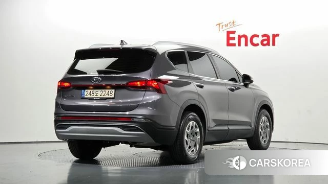 Hyundai The New Santa Fe 2021 Серый из Кореи