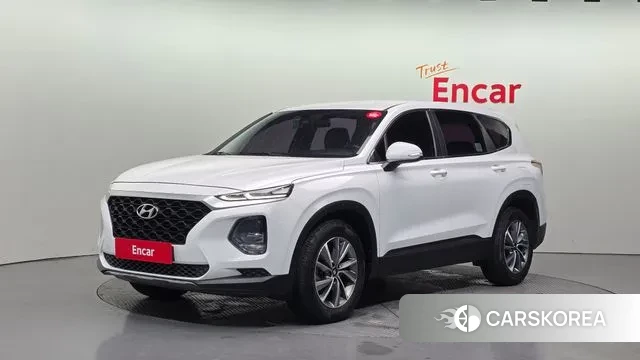 Hyundai Santa Fe TM 2019 Белый из Кореи