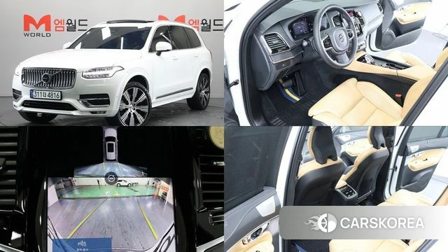 Volvo XC90 second Generation 2024 Белый из Кореи