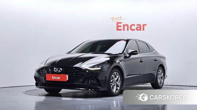 Hyundai Sonata (DN8) 2021 Черный из Кореи