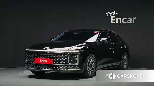 Hyundai Grandeur (GN7) 2023 Черный из Кореи