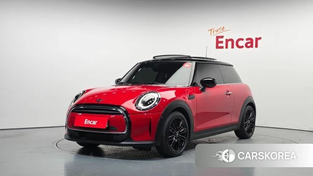 Mini Cooper 2023 Красный из Кореи