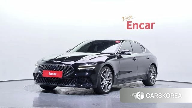Genesis The New G70 2021 Черный из Кореи