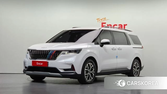 Kia Carnival 4th generation 2021 Белый из Кореи