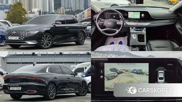 Hyundai The New Grandeur IG 2020 Черный из Кореи