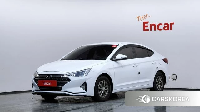Hyundai The New Avante AD 2020 Белый из Кореи