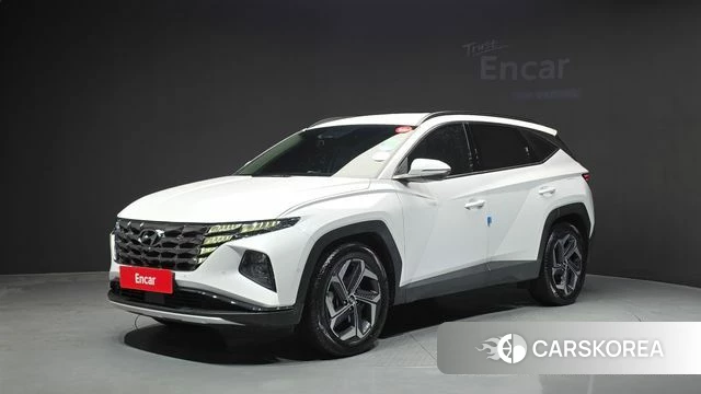 Hyundai Tucson (NX4) 2023 Белый из Кореи
