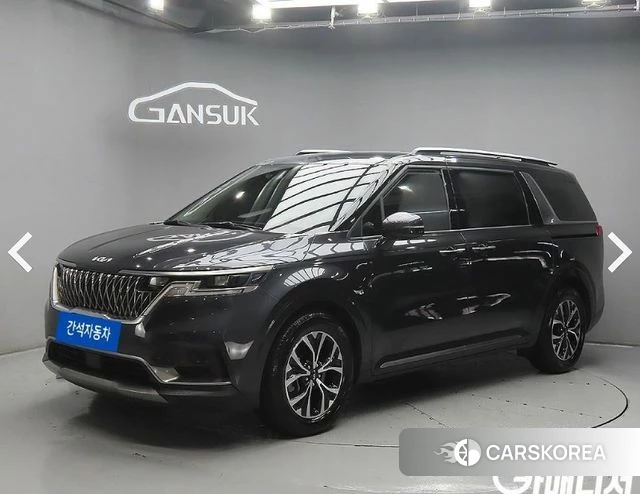 Kia Carnival 4th generation 2022 Серый из Кореи