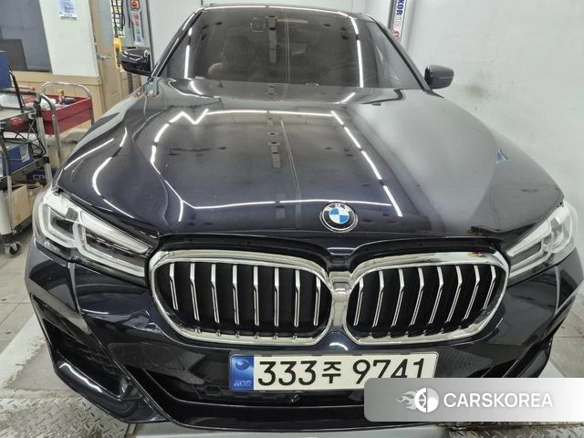 BMW 5 Series (G30) 2022 Синий из Кореи