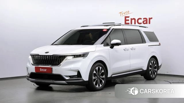 Kia Carnival 4th generation 2021 Белый из Кореи
