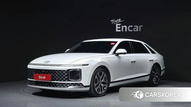Hyundai Grandeur Hybrid (GN7) 2023 Белый из Кореи
