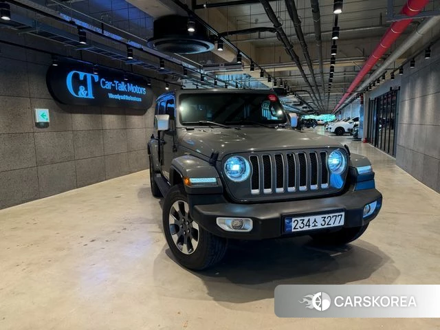 Jeep Wrangler (JL) 2023 Цвет тростника из Кореи