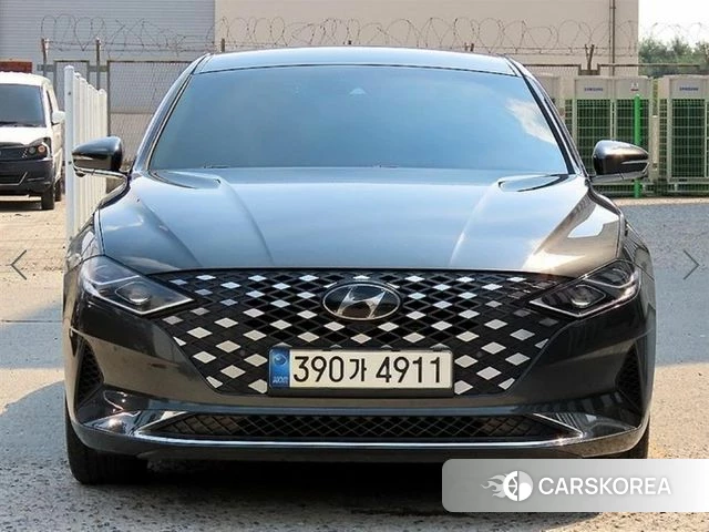 Hyundai The New Grandeur IG Hybrid 2021 Серый из Кореи