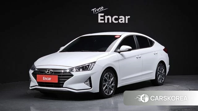 Hyundai The New Avante AD 2018 Белый из Кореи