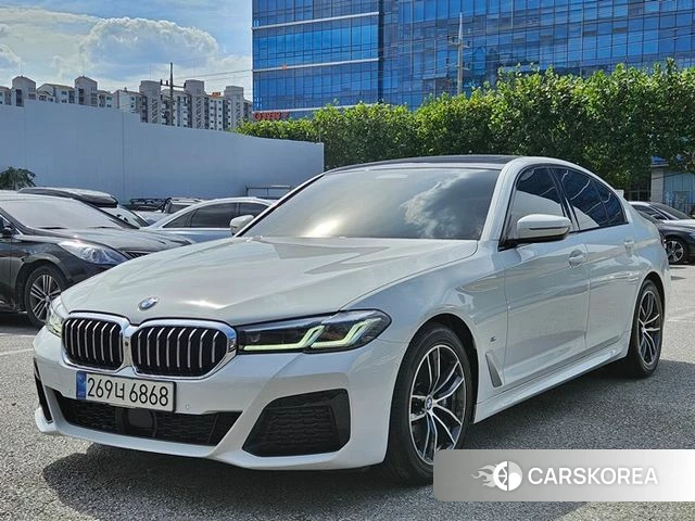BMW 5 Series (G30) 2021 Белый из Кореи