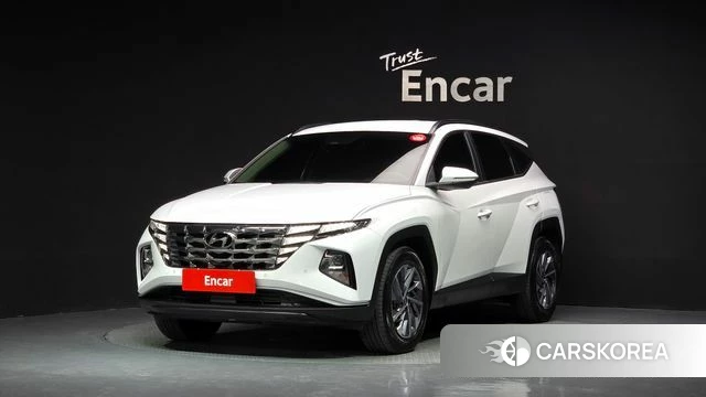 Hyundai Tucson Hybrid (NX4) 2022 Белый из Кореи