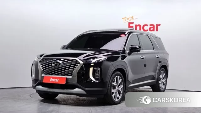 Hyundai Palisade 2022 Черный из Кореи
