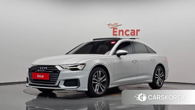 Audi A6 (C8) 2023 Белый из Кореи