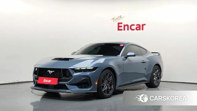 Ford Mustang 7th Generation 2025 Небесно-голубой из Кореи