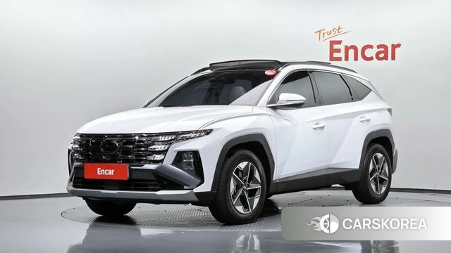 Hyundai The New Tucson Hybrid (NX4) 2024 Белый из Кореи