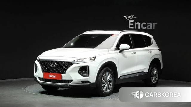 Hyundai Santa Fe TM 2020 Белый из Кореи