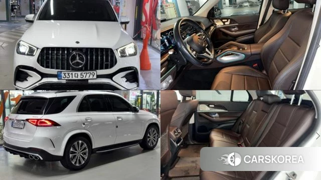 Mercedes-Benz GLE-Class W167 2022 Белый из Кореи
