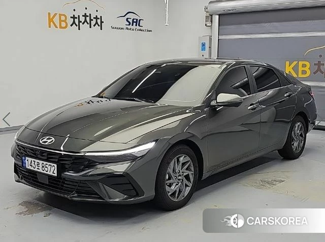 Hyundai The New Avante (CN7) 2023 Серый из Кореи