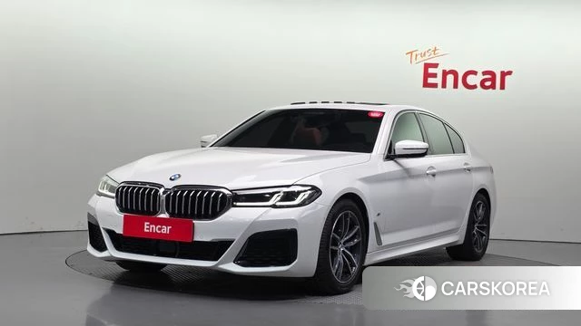 BMW 5 Series (G30) 2022 Белый из Кореи