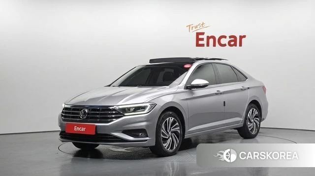Volkswagen 7th Generation of Jetta 2020 Серебристо-серый из Кореи