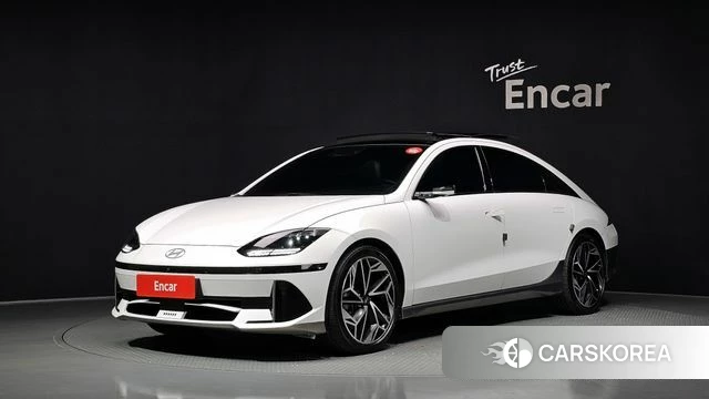 Hyundai Ionic 6 2022 Белый из Кореи