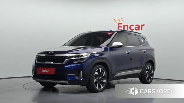 Kia Seltos 2020 Синий из Кореи