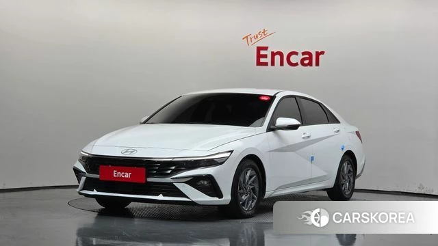 Hyundai The New Avante Hybrid (CN7) 2025 Белый из Кореи