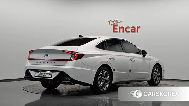 Hyundai Sonata (DN8) 2021 Белый из Кореи