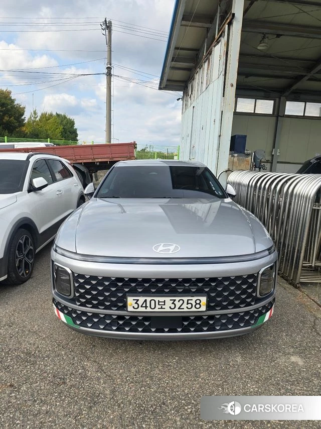 Hyundai Grandeur (GN7) 2024 Серебристо-серый из Кореи