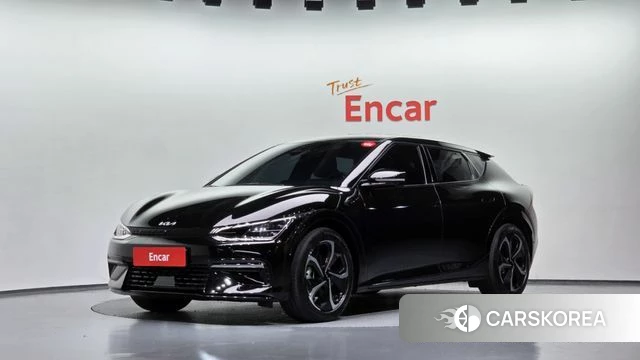 Kia EV6 2022 Черный из Кореи