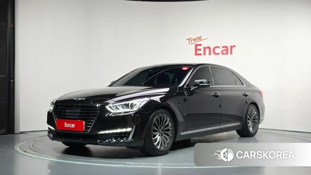 Genesis EQ900 2018 Черный из Кореи