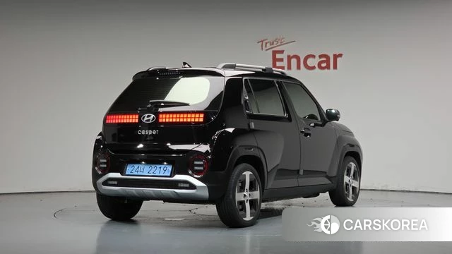 Hyundai Casper Electric 2024 Черный из Кореи