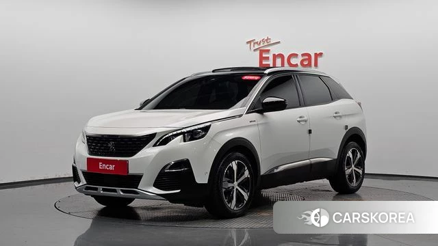 Peugeot 3008 second generation 2020 Белый из Кореи
