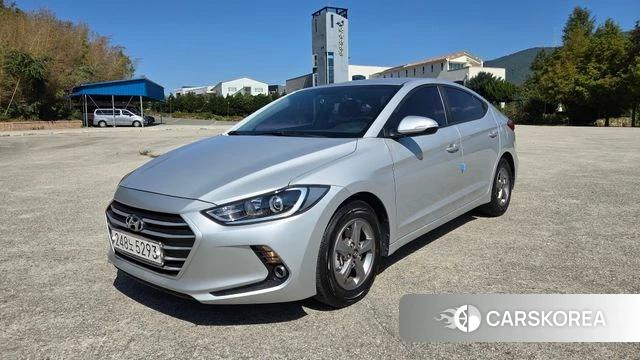 Hyundai Avante AD 2018 Серебряный из Кореи