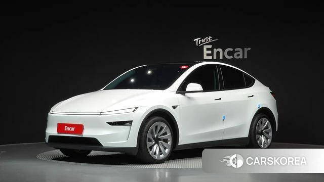 Tesla Model Y 2025 Белый из Кореи