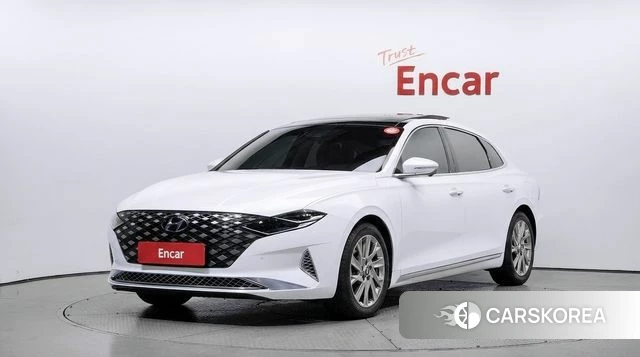 Hyundai The New Grandeur IG Hybrid 2020 Белый из Кореи