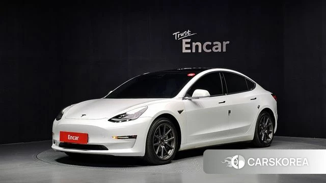 Tesla Model 3 2020 Белый из Кореи