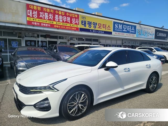 Kia K5 3rd generation 2022 Белый из Кореи