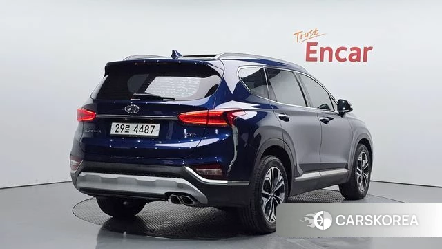 Hyundai Santa Fe TM 2018 Синий из Кореи